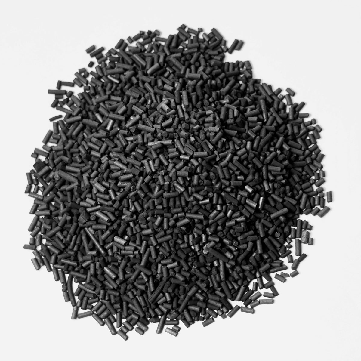 High-iodine acid-free activated carbon granules