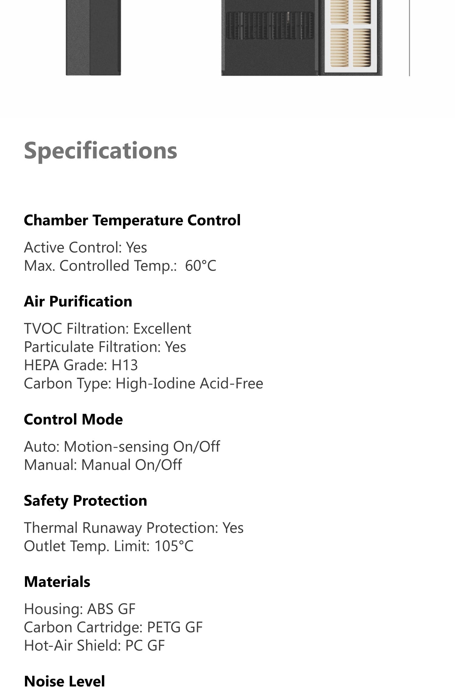 Chamber Heater with Purifier M2 original product information, part 14 of 15