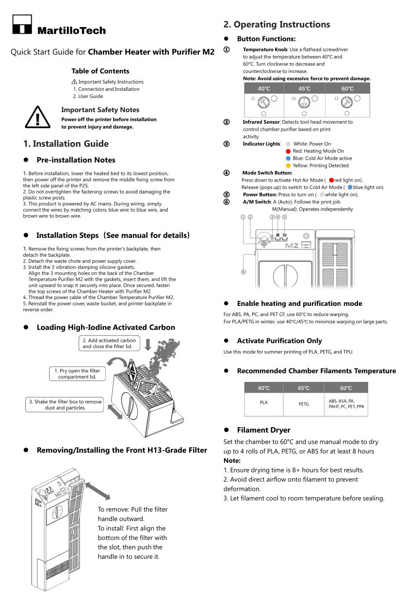 Quick Start Guide — English, page 2