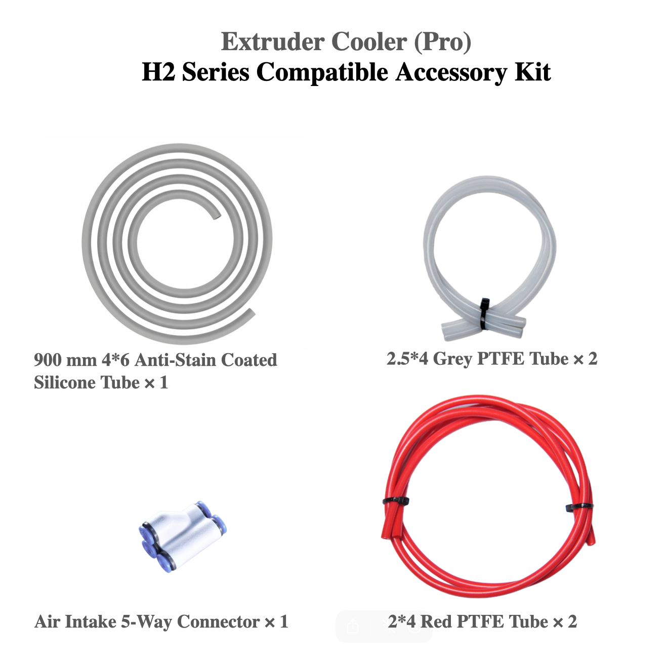 H2 Series Compatible Accessory Kit